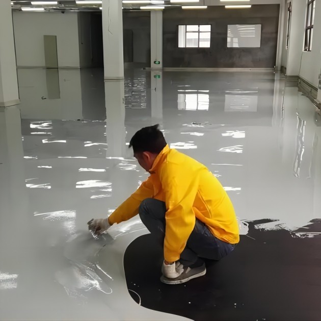 河南防腐防静电地坪,防腐防静电自流平地坪产品图1
